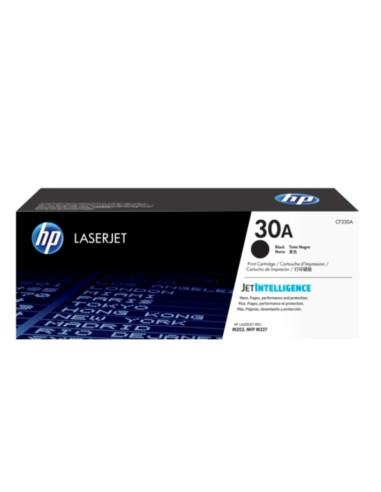 HP 30A Black Original LaserJet Toner Cartridge (CF230A)