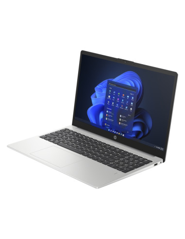 HP 250 G10 Turbo silver, Core i5-1335U(up to 4.6Ghz/12MB/10C), 15.6" FHD AG + WebCam, 8GB 3200Mhz 1DIMM, 512GB PCI SSD, Wi-Fi