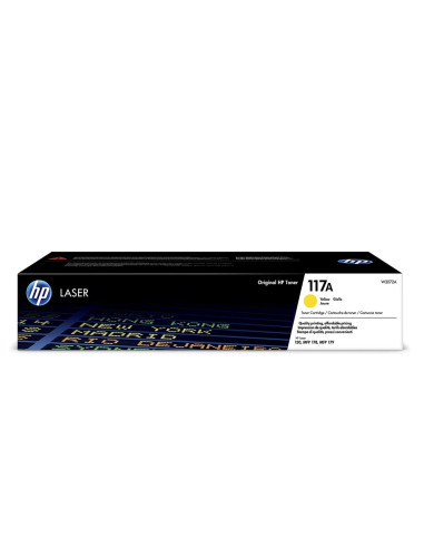 HP 117A Yellow Original Laser Toner Cartridge