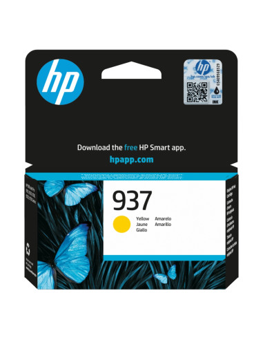 HP 937 Yellow Original Ink Cartridge