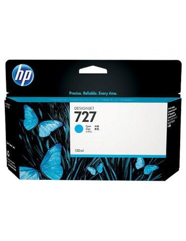 HP 727 130-ml Cyan Ink Cartridge