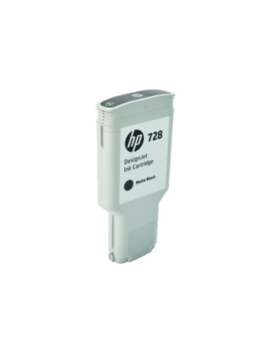 HP 728 300-ml Matte Black DesignJet Ink Cartridge