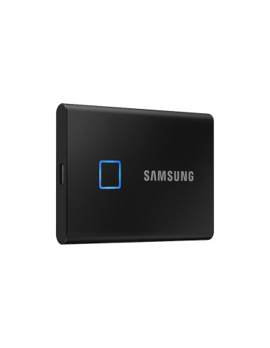 Samsung Portable SSD T7 Touch 1TB, USB 3.2, Fingerprint, Read 1050 MB/s Write 1000 MB/s, Black