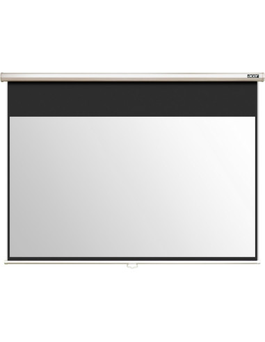 Acer E100-W01MW Projection Screen 100" (16:10) Wall - Ceiling Mat White Automatic with Radio Type Remote