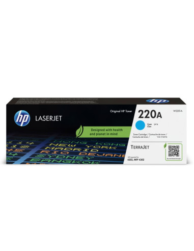 HP 220A Cyan Original LaserJet Toner Cartridge