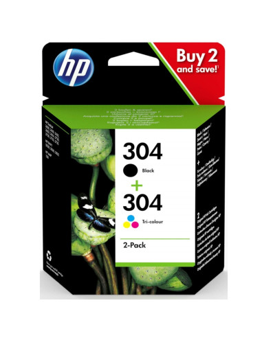 HP 304 Ink Cartridge Combo 2-Pack