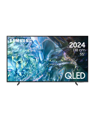 Samsung 55" 55Q60D AI 4K QLED, SMART, Wireless, Network, PIP, Bluetooth 5.2, 3xHDMI, 2xUSB, Black