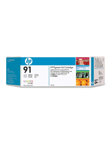 HP 91 775-ml Pigment Light Gray Ink Cartridge