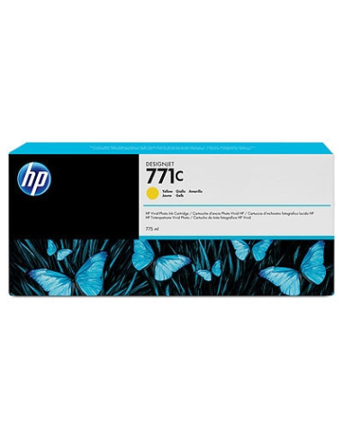 HP 771C 775-ml Yellow Designjet Ink Cartridge