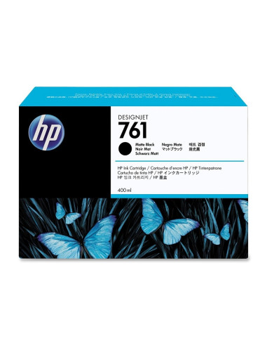 HP 761 400-ml Matte Black Designjet Ink Cartridge