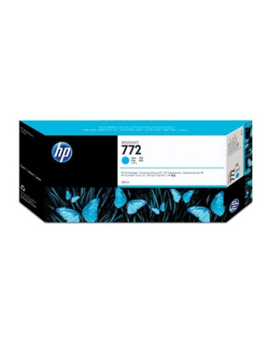 HP 772 300-ml Cyan Designjet Ink Cartridge