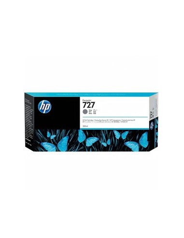 HP 727 300-ml Gray DesignJet Ink Cartridge