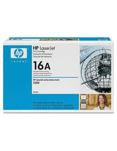 HP 16A Black LaserJet Toner Cartridge