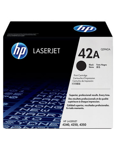 HP 42A Black LaserJet Toner Cartridge