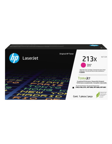 HP 213X Magenta Original LaserJet Toner Cartridge