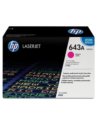 HP 643A Magenta LaserJet Toner Cartridge