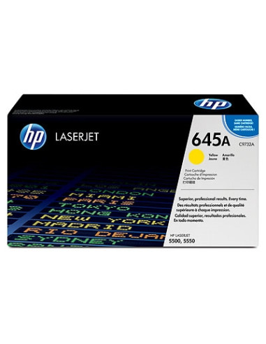 HP 645A Yellow LaserJet Toner Cartridge