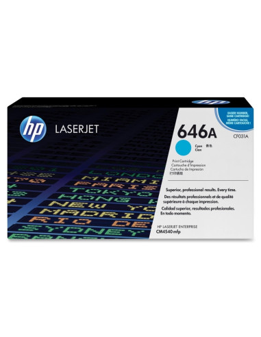 HP 646A Cyan LaserJet Toner Cartridge