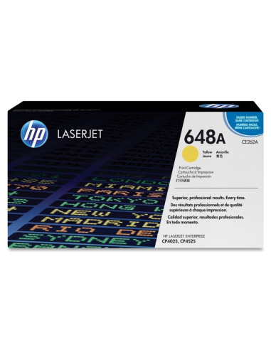 HP 648A Yellow LaserJet Toner Cartridge