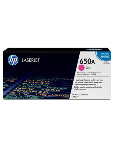 HP 650A Magenta LaserJet Toner Cartridge