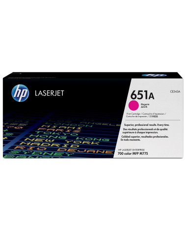 HP 651A Magenta LaserJet Toner Cartridge