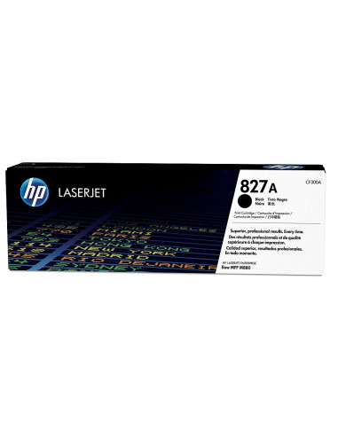 HP 827A Black LaserJet Toner Cartridge (CF300A)