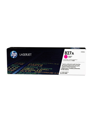 HP 827A Magenta LaserJet Toner Cartridge (CF303A)