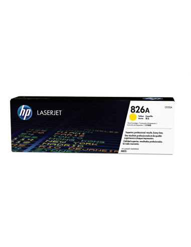 HP 826A Yellow LaserJet Toner Cartridge (CF312A)