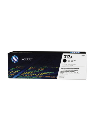 HP 312A Black Original LaserJet Toner Cartridge