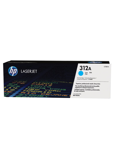 HP 312A Cyan Original LaserJet Toner Cartridge