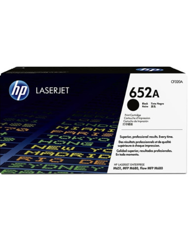 HP 652A Black Original LaserJet Toner Cartridge