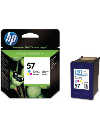 HP 57 Tri-color Inkjet Print Cartridge