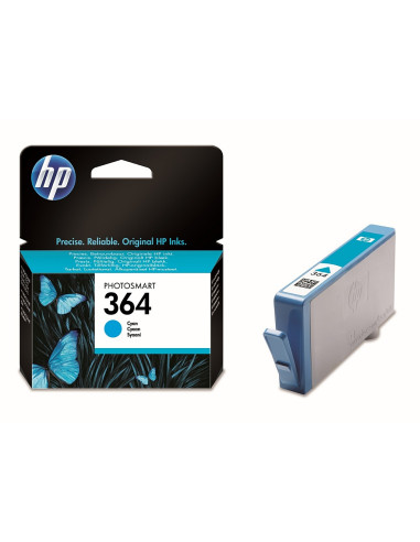 HP 364 Cyan Ink Cartridge