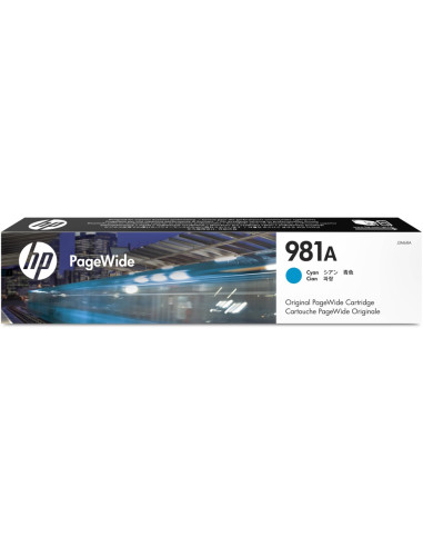 HP 981A Cyan Original PageWide Cartridge