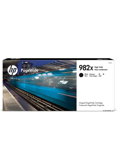 HP 982X High Yield Black Original PageWide Cartridge