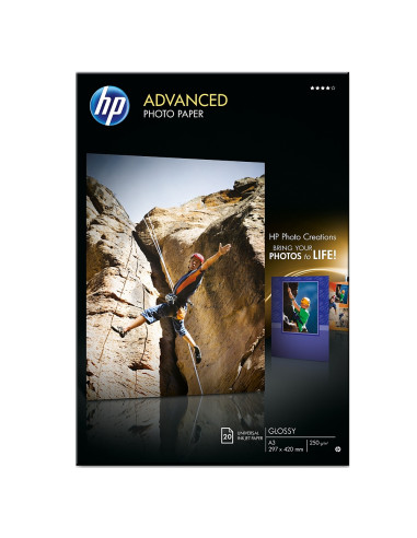 HP Advanced Glossy Photo Paper-20 sht/A3/297 x 420 mm