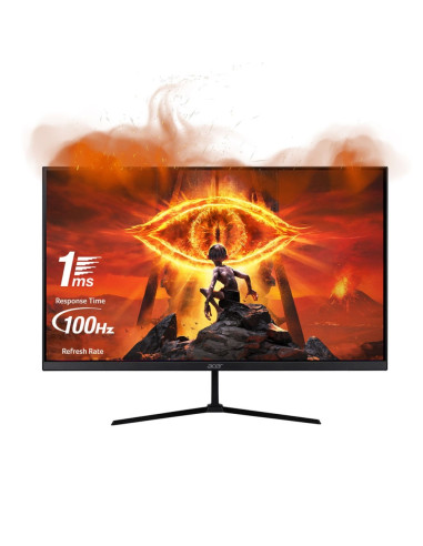 Acer Nitro QG240YH3bix, 23.8" VA, Anti-Glare, ZeroFrame, FreeSync, 1ms(VRB), 100M:1, 250nits, FHD (1920x1080), sRGB95-, VGA, 