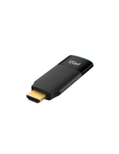 Aopen EZCast 2 HDMI Dongle Wireless Plug-Play Display Receiver with external antenna, Wifi Dual Band 2.4G/5G 802.11ac, 3840x2