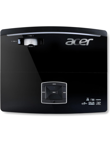 Acer Projector P6505, DLP, 1080p(1920x1080), 5500 ANSI Lm, 20 000:1, HDMI, 1.6 Optical zoom, Stereo mini jack x 1, DC out(5V/