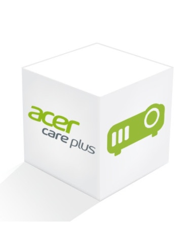 Acer Warranty Extension PROJECTOR COMMERCIAL/CONSUMER- 4Y CARRY IN + 4Y LAMP