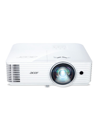 Acer Projector S1286H, DLP, Short Throw, XGA (1024x768), 3500 ANSI Lumens, 20000:1, 3D, HDMI, VGA, RCA, Audio in, Audio out, 