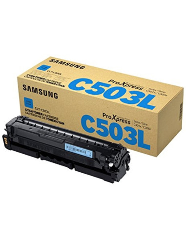 Samsung CLT-C503L H-Yld Cyan Toner Crtg