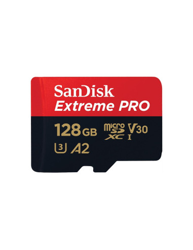 Карта памет SANDISK Extreme PRO microSDXC, 128GB