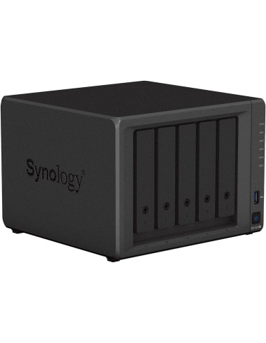 Мрежов сторидж Synology DS1522+, За 5 диска, До 108TB, RAM 8GB, 4xГигабит, USB 3.2 Gen 1