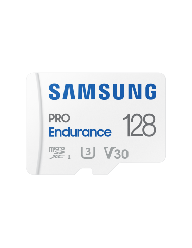 Карта памет Samsung PRO Endurance, microSDXC, UHS-I, 128GB, Адаптер