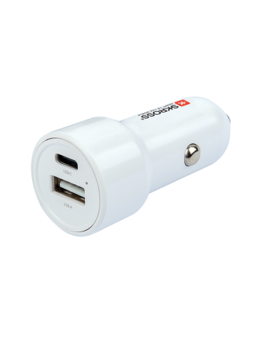 Зарядно за кола SKROSS, USB-A, USB-C, PD, 65W