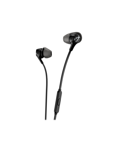 Геймърски слушалки тапи с микрофон HyperX Cloud Earbuds II Black