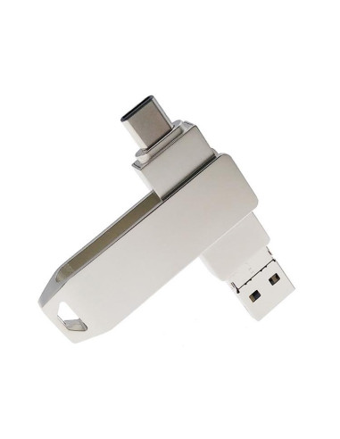 Флаш памет 32Gb USB 2.0 SD-Y32B, бяла, Без лого