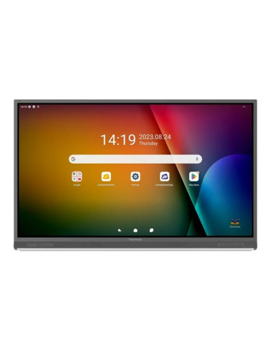 VIEWSONIC IFP7552-2F IFP 75inch 3840x2160 40 multi-point touch 7H 400nits 8GB RAM/64GB Storage