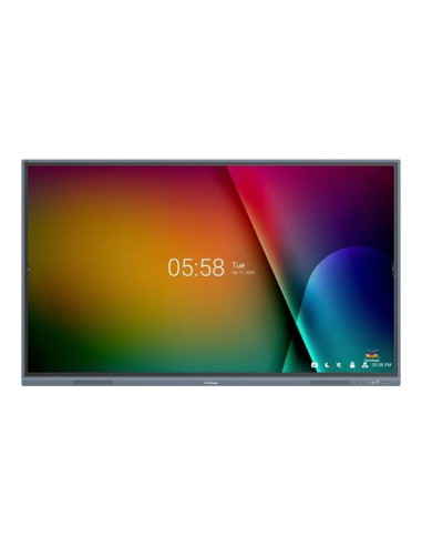 VIEWSONIC 86inch 40 Multi touch 7H 3840x2160 400nits 5000:1 8G RAM/128GB Storage OPS x1 Wi-Fi slot x1 HDMI-in x3 HDMI out x1 